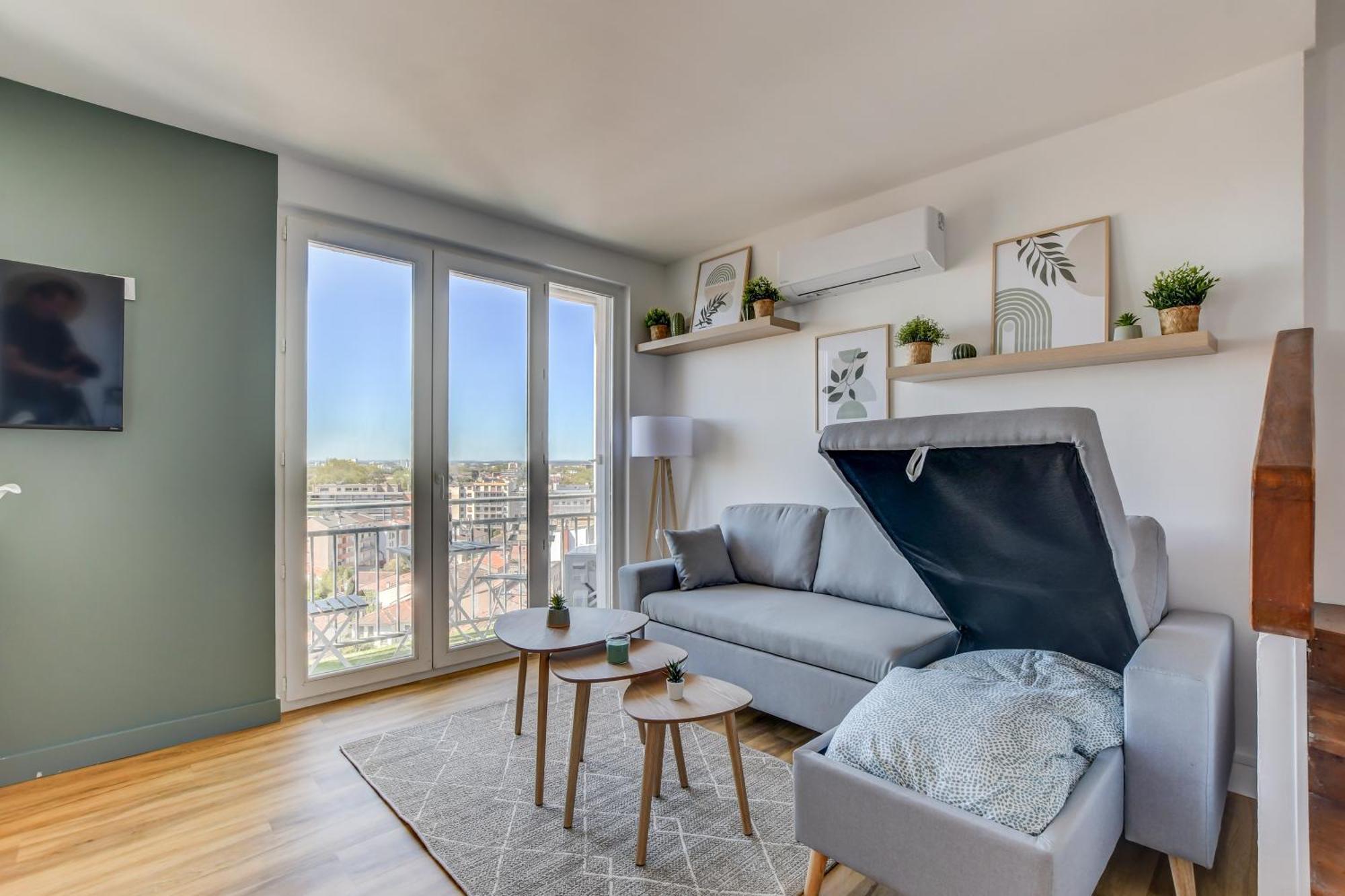 Sunset Duplex - Grand-Rond, Jardin Des Plantes, Centre-Ville, 2 Bdrs 60M2, Ac, Free Public Car Park 200M Away, Netflix - T3 60M2 Avec Clim, Parking Public Gratuit A 200M Toulouse Ngoại thất bức ảnh